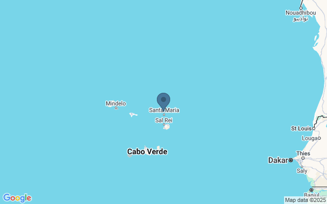 Kaart met locatie Curralinho